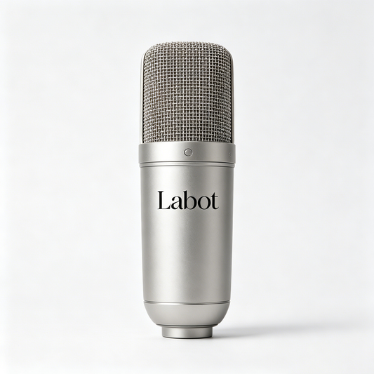 Labot Professional Condenser Microphone, Studio Recording USB Microphone with Noise Reduction, Plug & Play Computer Mic for Podcasting, Streaming, Vocal Recording & Gaming