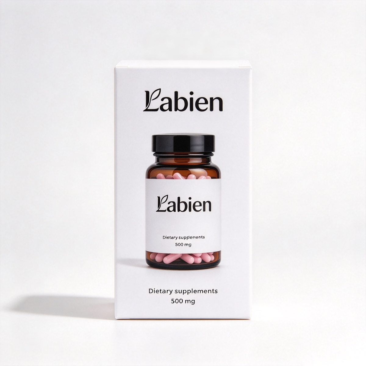 Labien Daily Dietary Supplement Capsules, 500mg Per Serving, Natural Wellness Support Capsules for Adult Daily Body Care