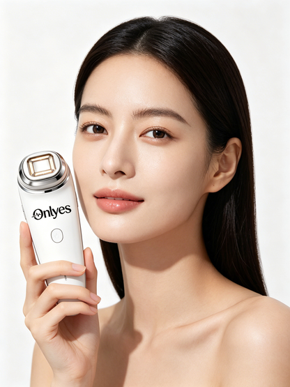 【Onlyes Ultrasonic Facial Beauty Apparatus】—— At-Home Professional Facial Skin Care Tool