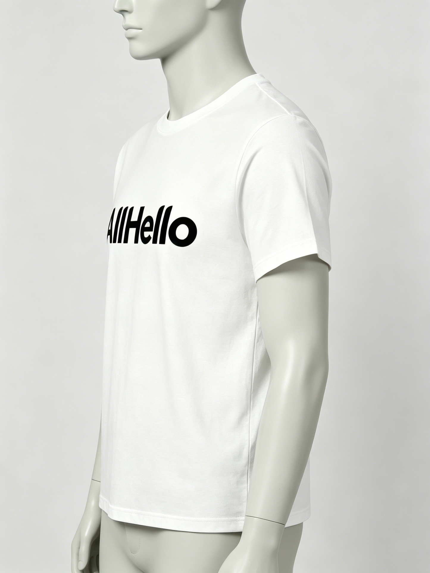 【AllHello Classic Logo T-shirt】—— Your Go-To for Everyday Comfort & Style