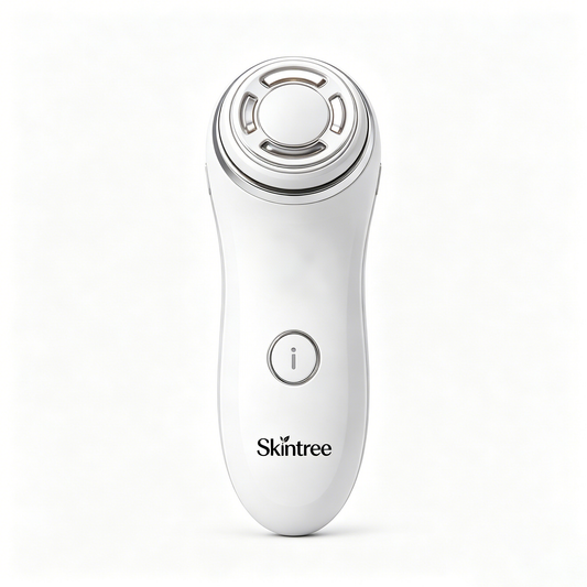 Skintree Multi-Functional Facial Skin Tightening Device, Portable Home Face Massager for Anti-Aging, Wrinkle Reduction, Skin Lifting & Rejuvenation, USB Rechargeable At-Home Skin Care Tool