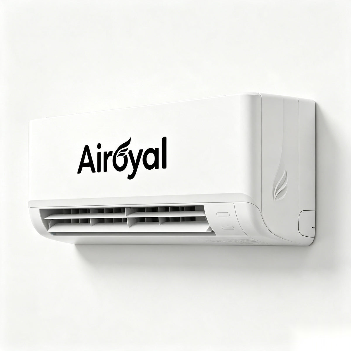 Airoyal Wall Mounted Split Air Conditioner, High Efficiency Energy Saving Cooling Unit, Quiet Indoor Wall AC for Bedroom, Apartment & Home Use, Complete With Installation Guide