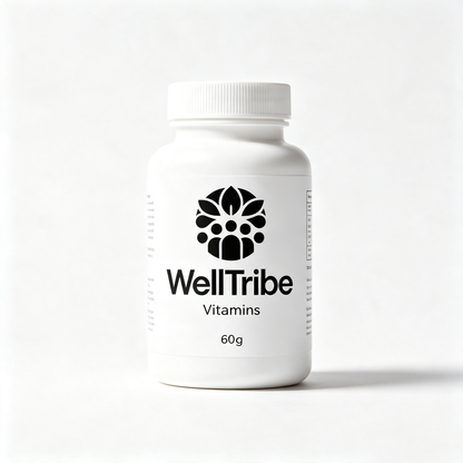 WellTribe Multi‑Vitamin Daily Supplement Capsules, Premium Natural Wellness Vitamins