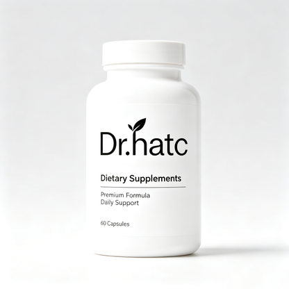 Dr.hatc All‑Natural Daily Dietary Supplement Capsules, Premium Herbal Formula, Nutrition Immune & Body Wellness Support, Non‑GMO