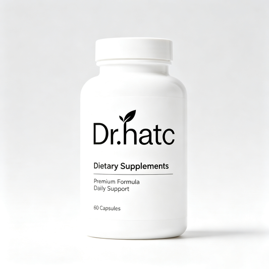 Dr.hatc All‑Natural Daily Dietary Supplement Capsules, Premium Herbal Formula, Nutrition Immune & Body Wellness Support, Non‑GMO