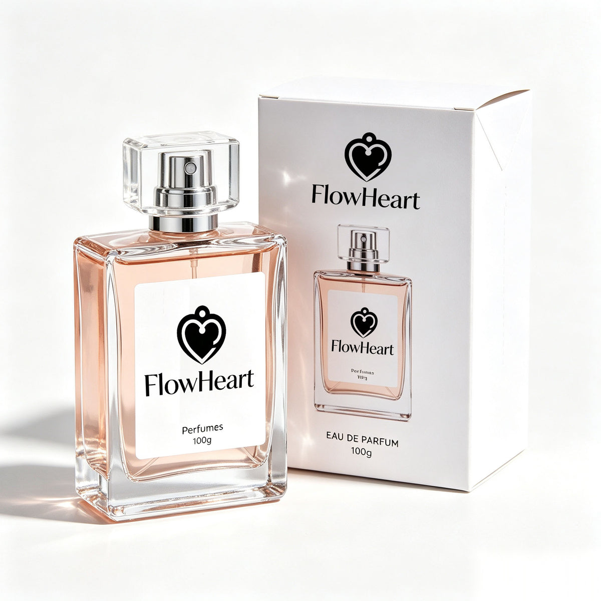 FlowHeart Eau De Parfum for Women, LongLasting Floral Fragrance Perfume, Elegant Scent Spray for Daily Dating Party and Gift Giving