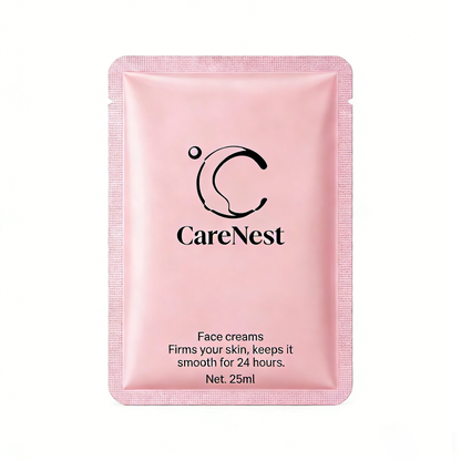 【CareNest 24-Hour Firming & Smoothing Face Cream】—— Your On-the-Go Solution for Taut, Smooth Skin