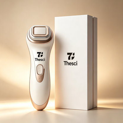 Thesci Rechargeable Facial Massager Beauty Tool, Portable At-Home Anti-Aging Skin Firming Device for Face Neck Smooth Skin Care