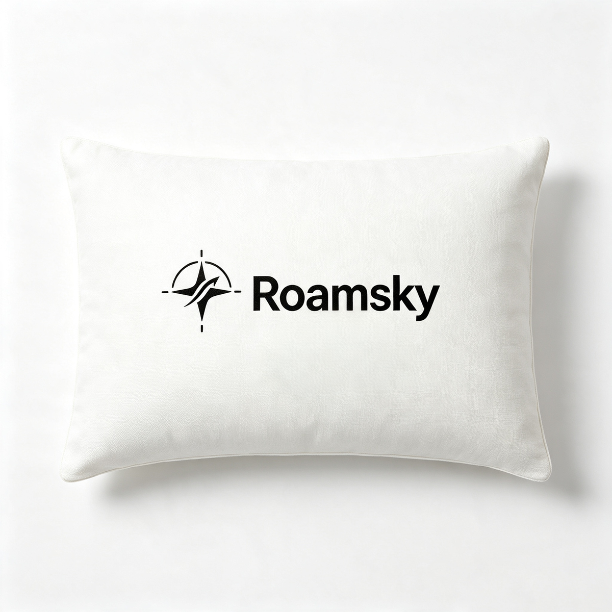 Roamsky Luxury Support Bed Pillow, Cooling Breathable Pillow Cover, Resilient Filling Pillow for Adult All‑Position Sleep