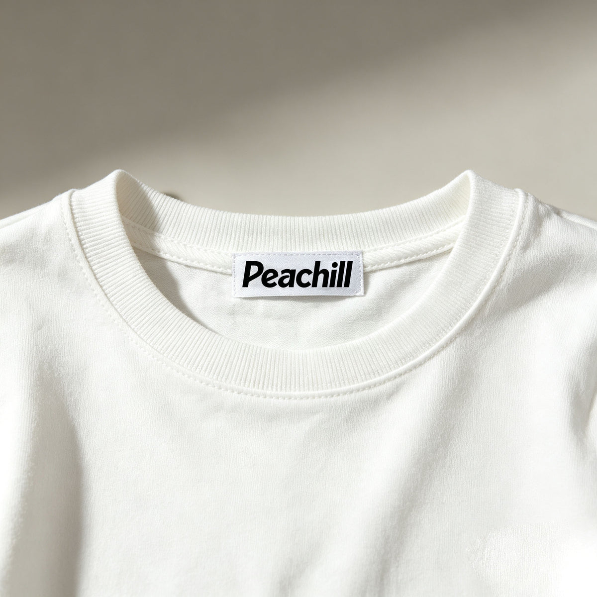 Peachill Women's Short‑Sleeve Crew Neck Mini T‑Shirt Dress, Slim‑Fit Casual Summer Short Dress, Soft Cotton Bodycon Dress