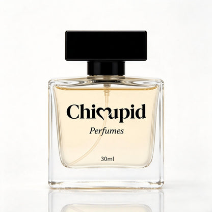 Chicupid 30ml Eau de Toilette Perfumes, Long Lasting Light Fragrance Perfume for Women & Men, Classic Square Glass Bottle Daily Cologne with Luxury Golden Gift Box