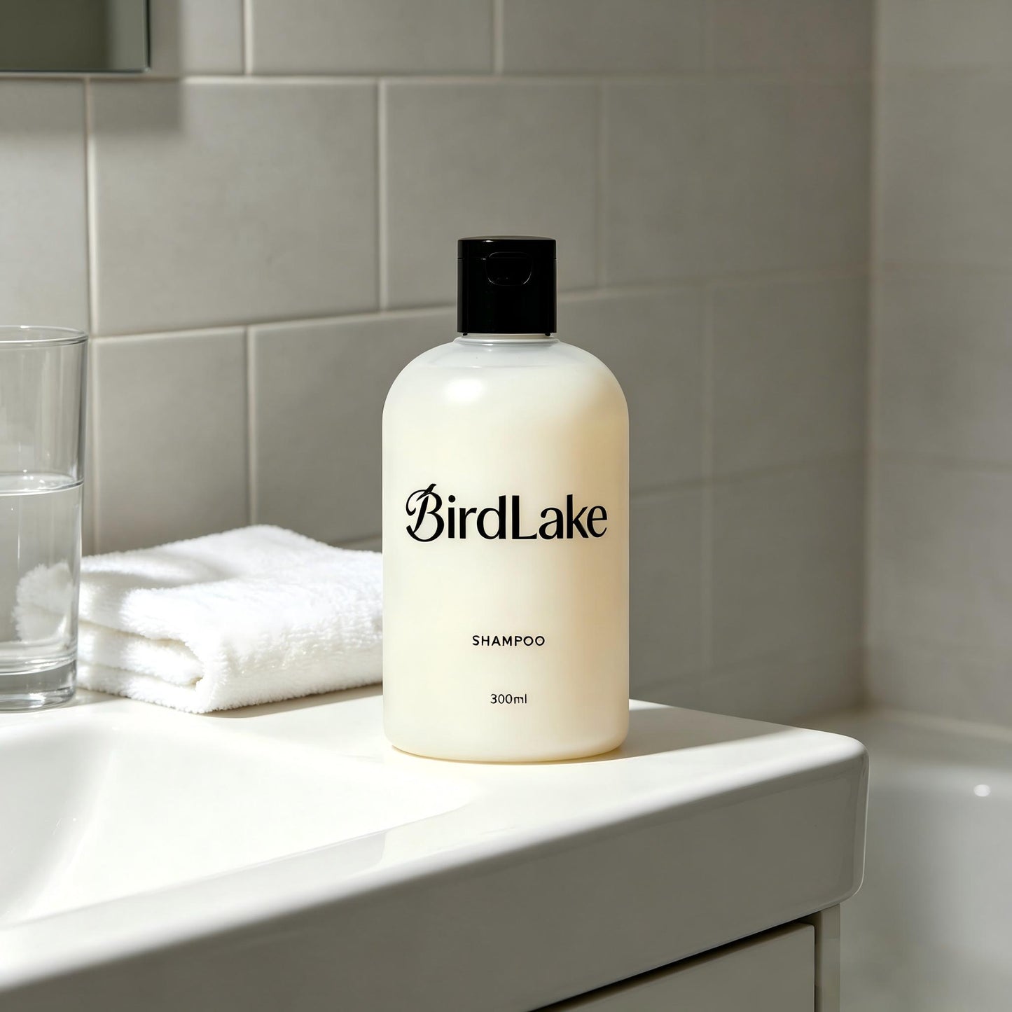 BirdLake Mild Cleansing Hair Shampoo, 300ml Hydrating Repair Shampoo for Dry Oily Damaged Hair, Gentle Sulfate Free Daily Hair Wash with Luxury Gift Box
