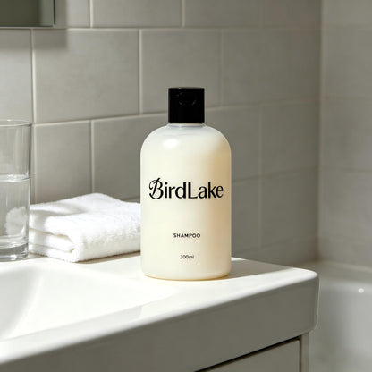 BirdLake Mild Cleansing Hair Shampoo, 300ml Hydrating Repair Shampoo for Dry Oily Damaged Hair, Gentle Sulfate Free Daily Hair Wash with Luxury Gift Box