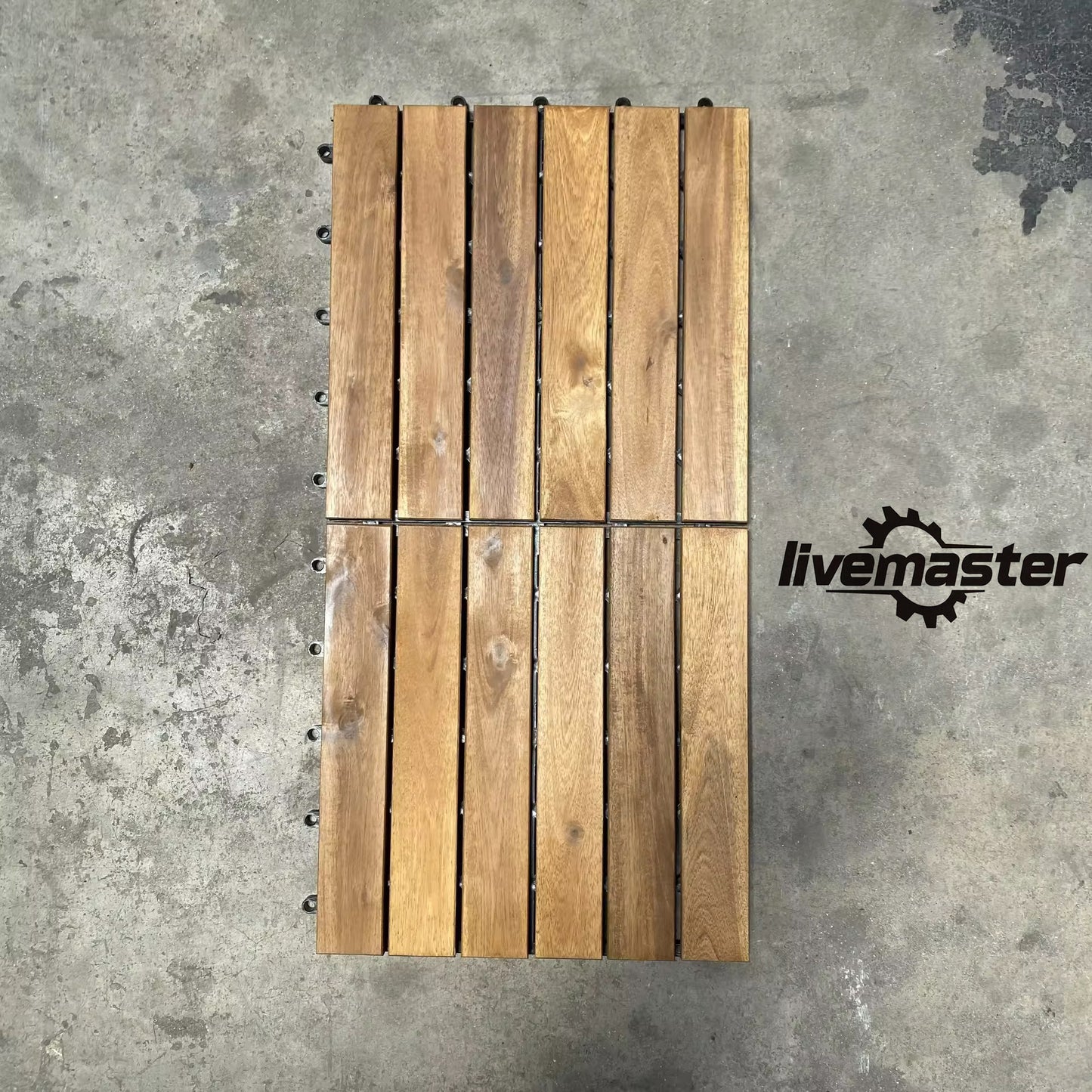 【livemaster Interlocking Wooden flooring】—— Effortless Outdoor Flooring Upgrade