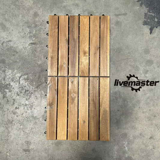 【livemaster Interlocking Wooden flooring】—— Effortless Outdoor Flooring Upgrade