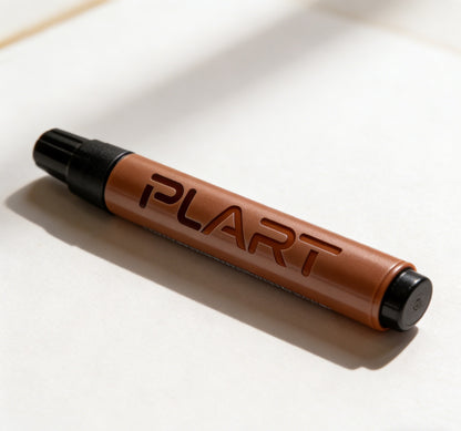 PLART Brown Marking Pen | Rich True-to-Life Color, Smooth Ink Flow, Durable Tip for Art, Journaling, and Office Use