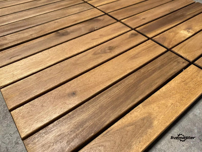 【livemaster Interlocking Wooden flooring】—— Effortless Outdoor Flooring Upgrade