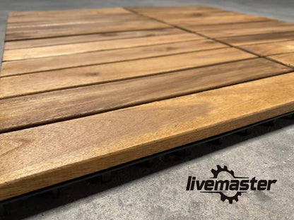 【livemaster Interlocking Wooden flooring】—— Effortless Outdoor Flooring Upgrade