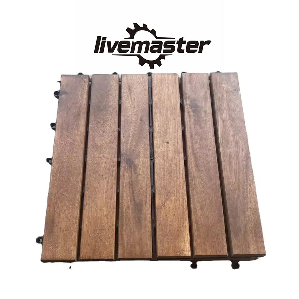 【livemaster Interlocking Wooden flooring】—— Effortless Outdoor Flooring Upgrade
